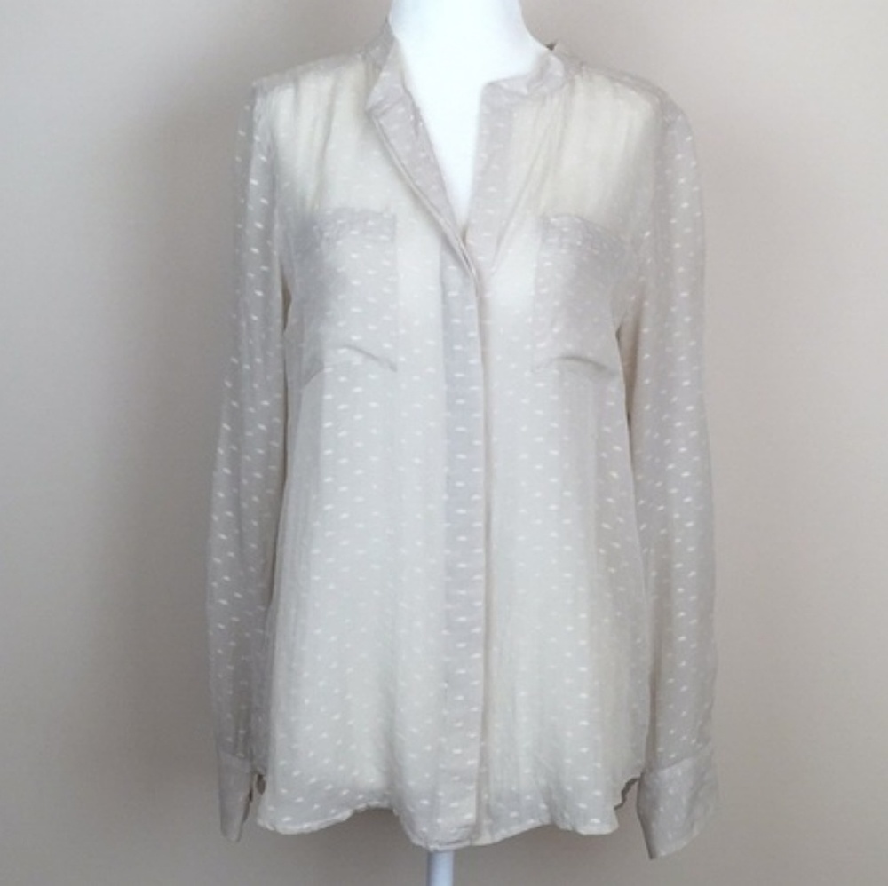 Madewell Broadway & Broome | silk sheer buttondown